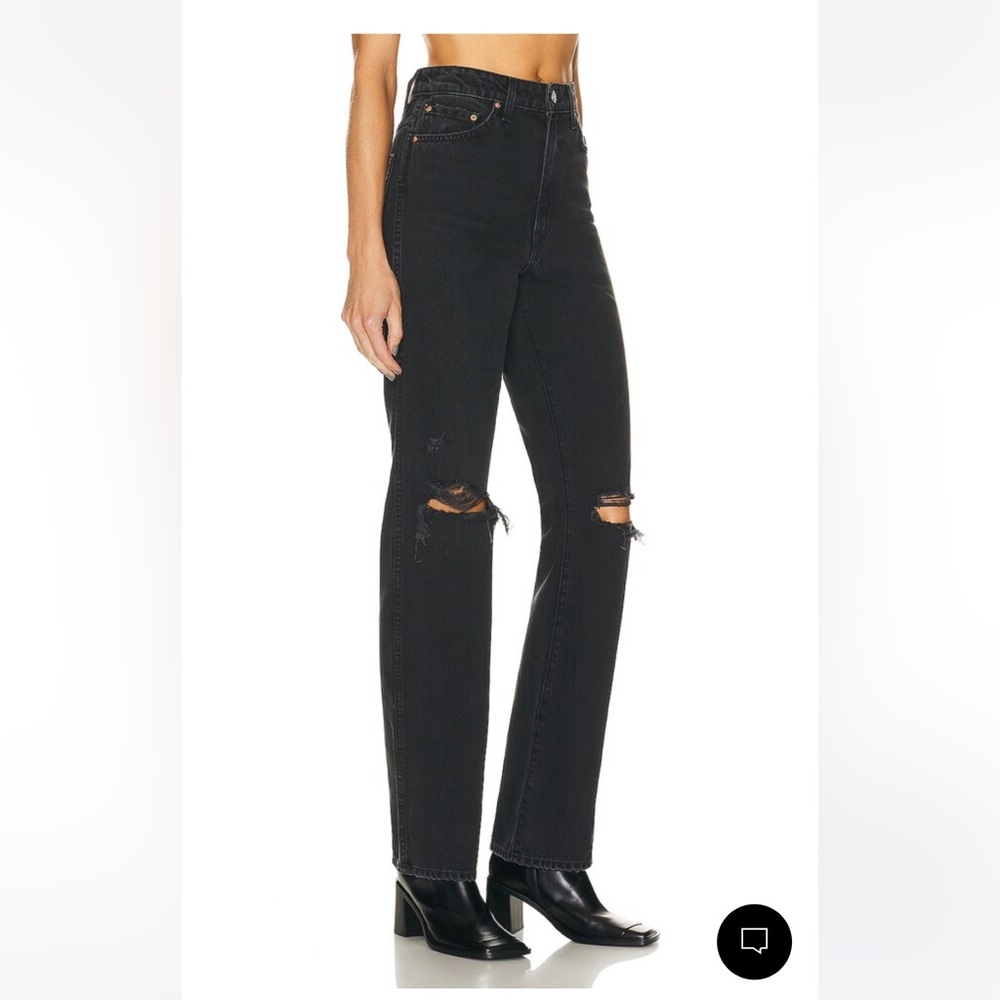 GRLFRND Black Ripped Jeans